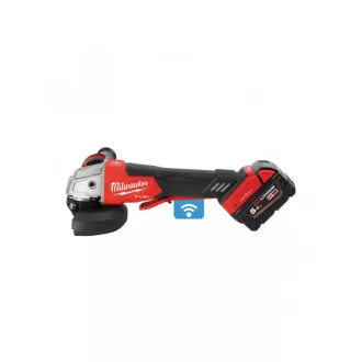   Polizor unghiular fără fir MILWAUKEE M18 ONEFSAG125XPDB-502 x (2 x baterii de 5,0 Ah + încărcător)