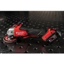Polizor unghiular fără fir MILWAUKEE M18 ONEFSAG125XPDB-502 x (2 x baterii de 5,0 Ah + încărcător)