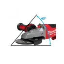 Polizor unghiular cu cap plat MILWAUKEE M18 FSAGF125XPDB-0X (fara baterie + incarcator)