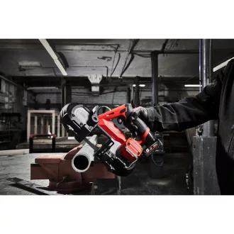   Fierăstrău cu bandă fără fir MILWAUKEE M12 FBS64-402 x (2 x baterii de 4,0 Ah + încărcător)