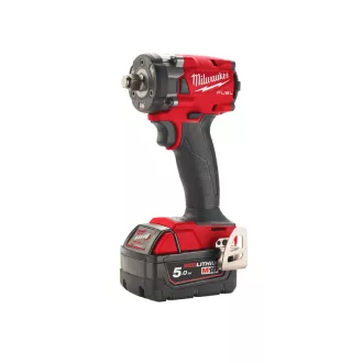   Șofer cu impact MILWAUKEE cu acumulator M18 FIW2F12-502 x (2 x baterie de 5,0 Ah + încărcător)