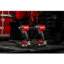 Șofer cu impact MILWAUKEE cu acumulator M18 FIW2P12-502 x cu știft de impact (2 x baterie de 5,0 Ah + încărcător)