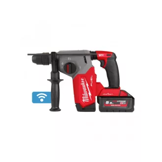   Ciocan combinat fără fir MILWAUKEE M18 ONEFHX-552 x SDS-Plus (2 x baterii de 5,5 Ah + încărcător)