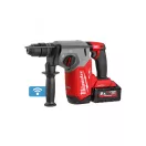Ciocan combinat fără fir MILWAUKEE M18 ONEFHX-552 x SDS-Plus (2 x baterii de 5,5 Ah + încărcător)