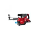 Ciocan combinat fără fir MILWAUKEE cu extractor de praf M18 ONEFHXDEL-552C SDS-Plus (2 baterii de 5,5 Ah + încărcător)