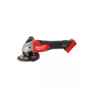 Polizor unghiular fără fir MILWAUKEE M18 FSAG115X-0 (fără baterie + încărcător)