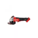 Polizor unghiular fără fir MILWAUKEE M18 FSAGV115XPDB-0X cu regulator de viteză (fără baterie + încărcător)