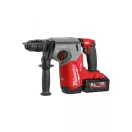Ciocan combinat fără fir MILWAUKEE M18 FHX-552 x SDS-Plus (2 x baterii de 5,5 Ah + încărcător)