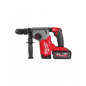   Ciocan combinat fără fir MILWAUKEE M18 FHX-552 x SDS-Plus (2 x baterii de 5,5 Ah + încărcător)