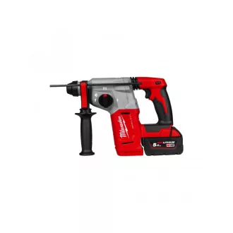   Ciocan combinat fără fir MILWAUKEE M18 BLH-502 x SDS-Plus (2 x baterii de 5,0 Ah + încărcător)