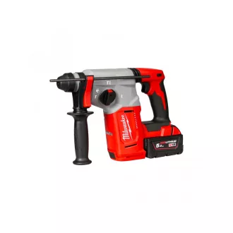   Ciocan combinat fără fir MILWAUKEE M18 BLH-502 x SDS-Plus (2 x baterii de 5,0 Ah + încărcător)