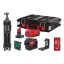 Kit laser cu 3 planuri fără fir MILWAUKEE M12 3PLKIT-401P (1 x baterie de 4,0 Ah + încărcător)