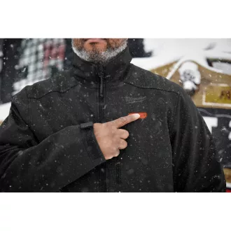   MILWAUKEE Jachetă încălzită neagră 2XL M12 HJ BL5-0 (fără baterie + încărcător)