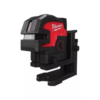   MILWAUKEE Linie încrucișată și laser punct cu auto-aliniere alimentat cu baterie verde M12 CLL4P-0C (fără baterie + încărcător)