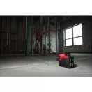 MILWAUKEE Linie încrucișată și laser punct cu auto-aliniere alimentat cu baterie verde M12 CLL4P-0C (fără baterie + încărcător)