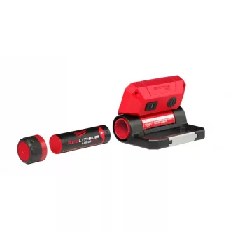   Lampă LED reîncărcabilă MILWAUKEE L4FFL-301 (1 baterie de 3,0 Ah + cablu de încărcare USB)