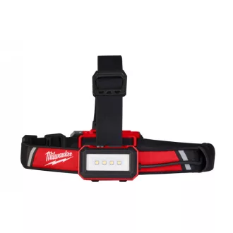   Lampă frontală cu LED reîncărcabilă MILWAUKEE L4HLRP-301 (1 baterie de 3,0 Ah + cablu de încărcare USB)