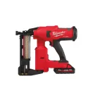 MILWAUKEE Capsator fără fir pentru construcție de gard M18 FFUS-302C (2 x baterii de 3,0 Ah + încărcător)