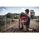 MILWAUKEE Capsator fără fir pentru construcție de gard M18 FFUS-302C (2 x baterii de 3,0 Ah + încărcător)
