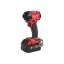 Șofer cu impact MILWAUKEE cu acumulator M18 FID3-502 x (2 x baterie de 5,0 Ah + încărcător)