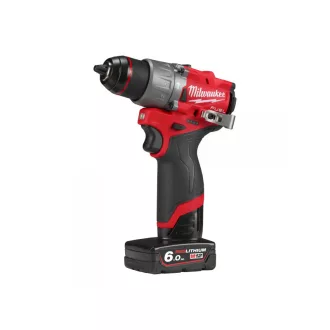   MILWAUKEE Mașină de găurit cu percuție cu acumulator M12 FPD2-602 x (2 x baterii de 6,0 Ah + încărcător)