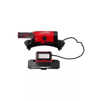   Lampă frontală reîncărcabilă MILWAUKEE pentru casca BOLT L4 BOLTHL-301 (1 baterie de 3,0 Ah + cablu de încărcare USB)