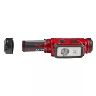   Lumină LED reîncărcabilă pentru cască MILWAUKEE L4HL2-301 (1 x baterie de 3,0 Ah + cablu de încărcare USB)