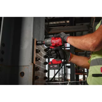   Șofer cu impact MILWAUKEE cu acumulator M18 FHIW2F12-502 x (2 x baterie de 5,0 Ah + încărcător)