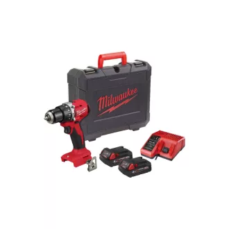   MILWAUKEE Mașină de găurit-înșurubat cu acumulator M18 BLPDRC-202C (2 x 2,0 Ah baterii + încărcător)