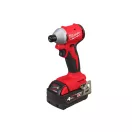 Șofer cu impact MILWAUKEE cu acumulator M18 BLIDRC-402C (2 x baterie de 4,0 Ah + încărcător)