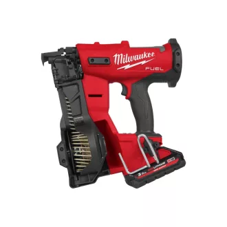  MILWAUKEE Pistol cu unghii pe baterie M18 FRCN45-302X (2 x 3,0 Ah baterie + încărcător)
