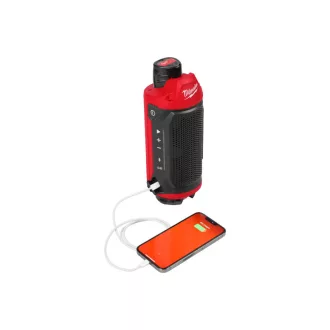   MILWAUKEE Difuzor Bluetooth cu acumulator M12 SPEJSG2-0 (fără acumulator și încărcător) Compatibil PACKOUT
