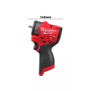 MILWAUKEE Șurubelniță cu impact cu acumulator M12 FSCIWF14-0 1/4" cu inel de siguranță pătrat (fără acumulator și încărcător)