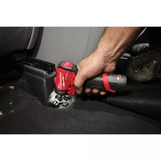   MILWAUKEE Șurubelniță cu impact cu acumulator M12 FSCIWF14-0 1/4" cu inel de siguranță pătrat (fără acumulator și încărcător)
