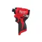 MILWAUKEE Șurubelniță cu impact fără fir 1/4" HEX M12 BLIDRC-0 124 Nm (fără acumulator și încărcător)