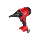 MILWAUKEE Măturătoare cu aer cu acumulator M18 BLHSB-0 (1,1 m³/min, viteză aer 918 km/h) (fără acumulator și încărcător)