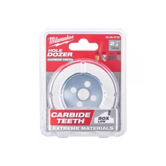   MILWAUKEE Disc de găurire cu dinți din carbură 54 mm Hole Dozer