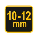VOREL Indoitor beton de armare 10-12 mm 25 x 16 x 6 mm