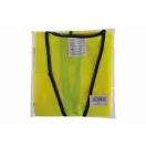 Vesta cu dungi reflectorizante galben FLUO XXL