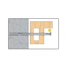 Diblu de fixare carcasa metalica CELO MR 10-112 (6 buc)