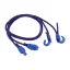 Funie de cauciuc reglabila 1200 x 8 mm cu carlig (2 buc)