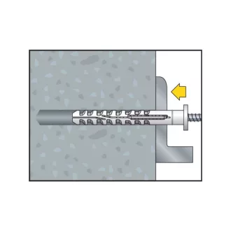 CELO Diblu din plastic MFR 10-160 SB SSKS (4 buc)