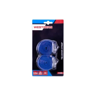 Cureaua de fixare a sarcinii 2,5 mx 25 mm 150 kg (2 buc)