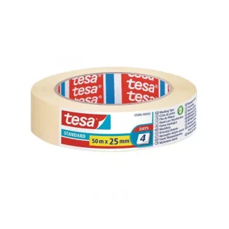 TESA Bandă de mascare Economy 25 mm x 50 m