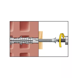 Diblu din plastic extra lung CELO FL 10 x 90 (5 buc)