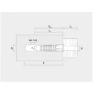 CELO MZK guler universal diblu din plastic 10 x 60 (10 buc)