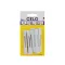 Diblu universal din plastic CELO cu guler MZK 12 (5 buc)