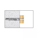 Diblu cu aripă CELO NF 12 + șurub cu cap hexagonal 8 x 80 (2 buc)