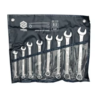 VOREL Set chei 8 piese 8-19 mm CrV