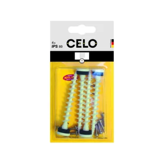   Surub material izolant CELO IPS 80, alb - RAL 9003 + PH, A2 (4 buc)